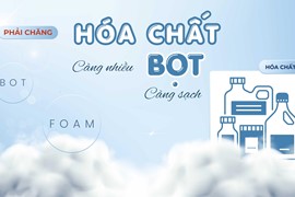 Phải Chăng Hóa Chất Càng Nhiều Bọt Càng Sạch