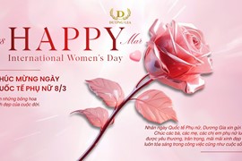 CHÚC MỪNG NGÀY QUỐC TẾ PHỤ NỮ 8/3
