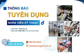 Tuyển Dụng Nhân Viên Kỹ Thuật (Miền Bắc)