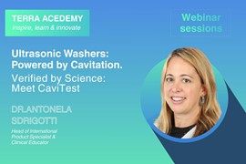 TERRA ACADEMY WEBINAR | GIỚI THIỆU CAVITEST – GIẢI PHÁP GIÁM SÁT CAVITATION CHO MÁY RỬA SIÊU ÂM