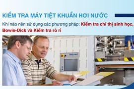 Kiểm Tra Máy Tiệt Khuẩn Hơi Nước: Khi Nào Nên Thực Hiện Kiểm Tra Chỉ Thị Sinh Học BI, Bowie-Dick Và Kiểm Tra Rò Rỉ