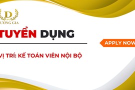 Tuyển Dụng Kế Toán Viên Nội Bộ