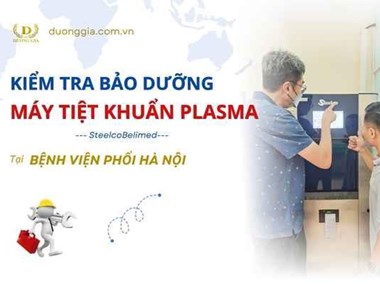 Kỹ Sư SteelcoBelimed & Dương Gia Kiểm Tra Thiết Bị Tại BV Phổi Hà Nội