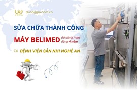 Sữa Chữa Máy Belimed Dừng Hoạt Động 4 Năm Tại BV Sản Nhi Nghệ An