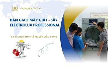 Triển Khai Thành Công Dự Án Lắp Đặt Máy Giặt - Máy Sấy Electrolux