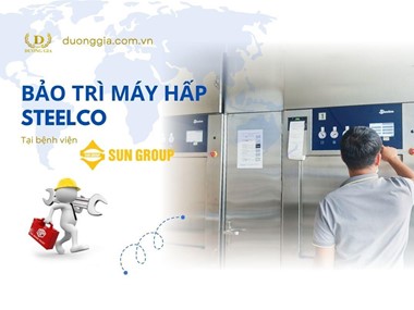 Bảo Trì Máy Hấp SteelcoBelimed Tại Bệnh Viện Sun Group