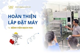 Hoàn Thiện Dự Án Lắp Đặt Máy Belimed Tại Bệnh Viện Bạch Mai