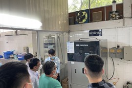INSTALLING LOW-TEMPERATURE STEAM AND 2% FORMALDEHYDE STERILIZER IN THONG NHAT HOSPITAL - HCMC, JANUARY 2022