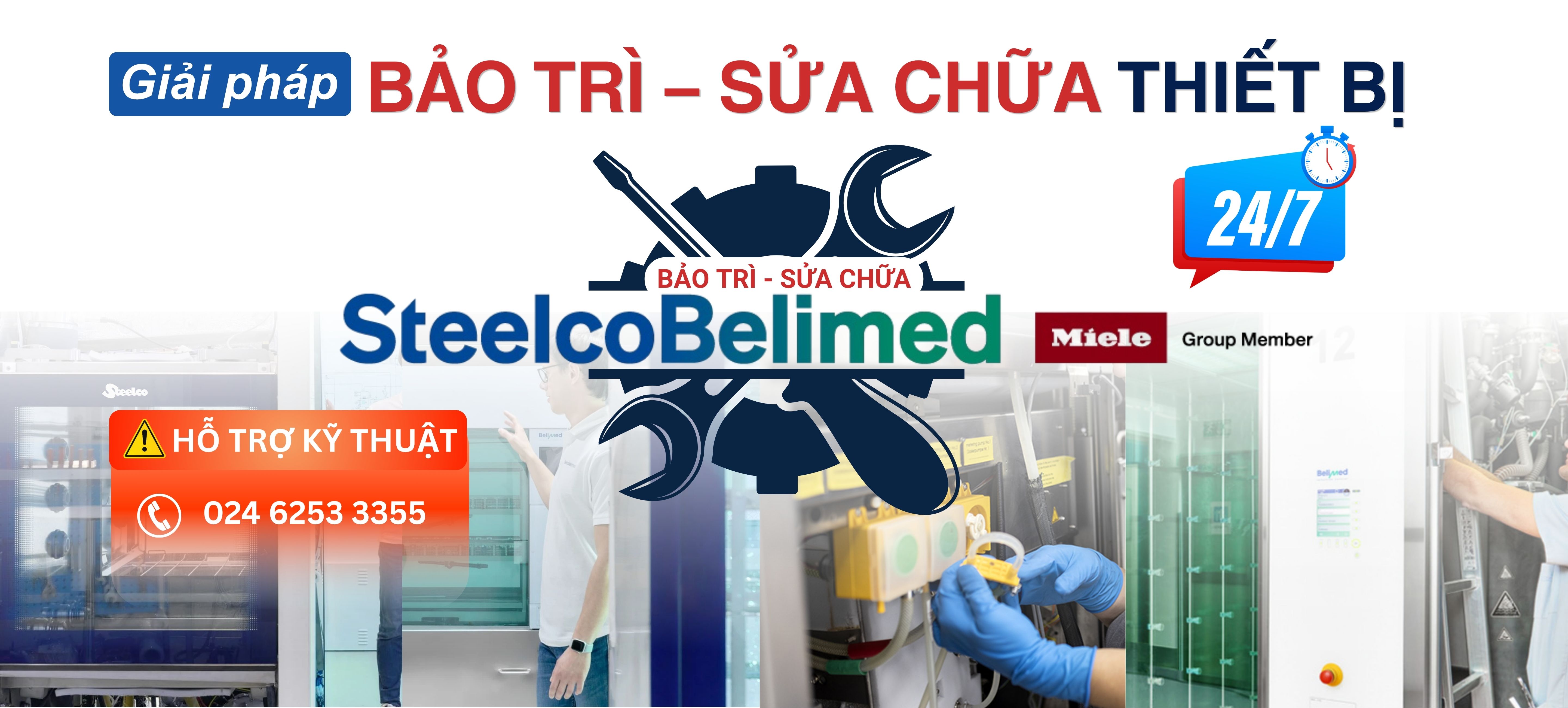 Bảo trì thiết bị 24/7
